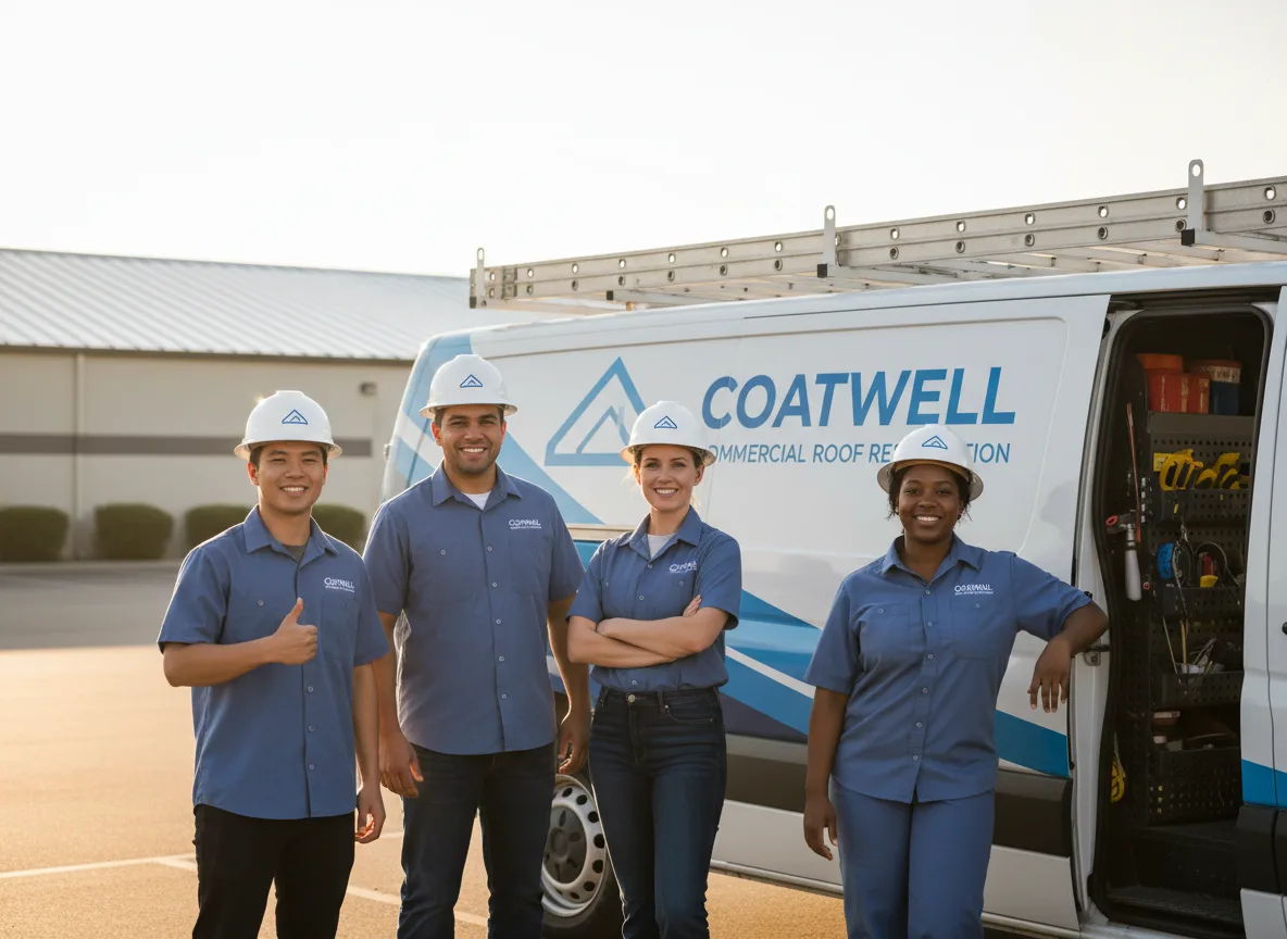 Commercial roof coating company in Walker, SD